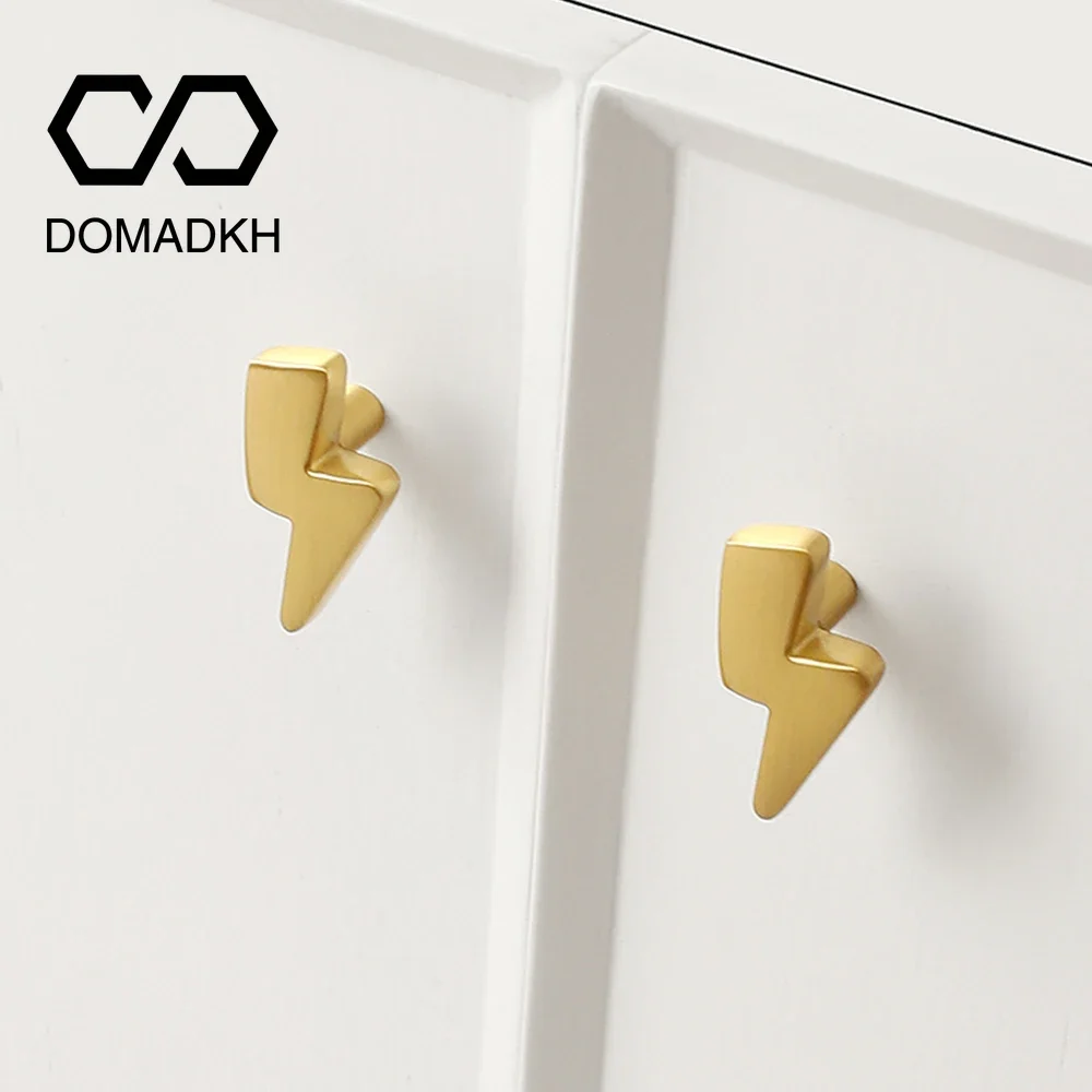 Lightning Design Brass Cabinet - đánh giá và giá Unique Furniture Hardware Pulls