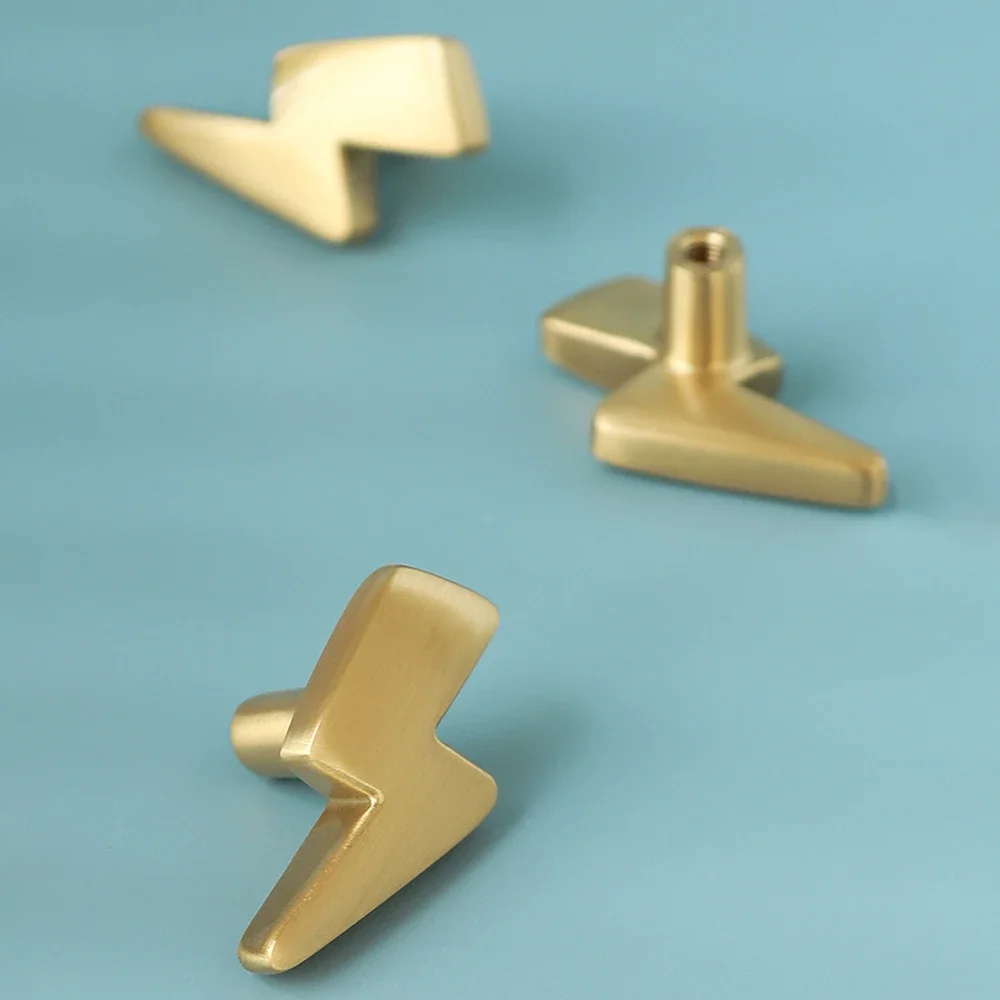 Lightning Design Brass Cabinet - đánh giá và giá Unique Furniture Hardware Pulls