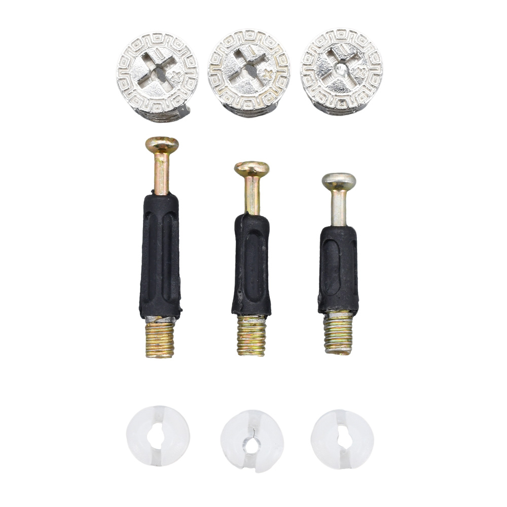 Furniture Hardware 3 in 1 Cam  - đánh giá và giá Furniture Hardware Cam Lock