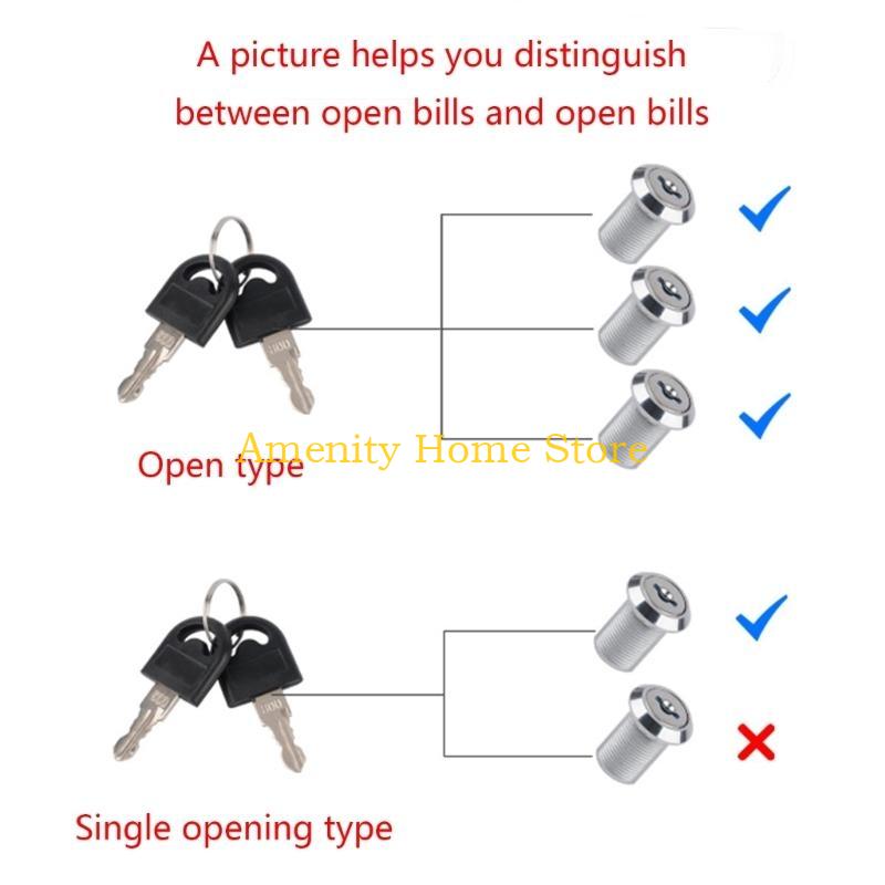 Hộp thư hợp kim F26C Khóa Khóa - đánh giá và giá Furniture Hardware Cam Lock