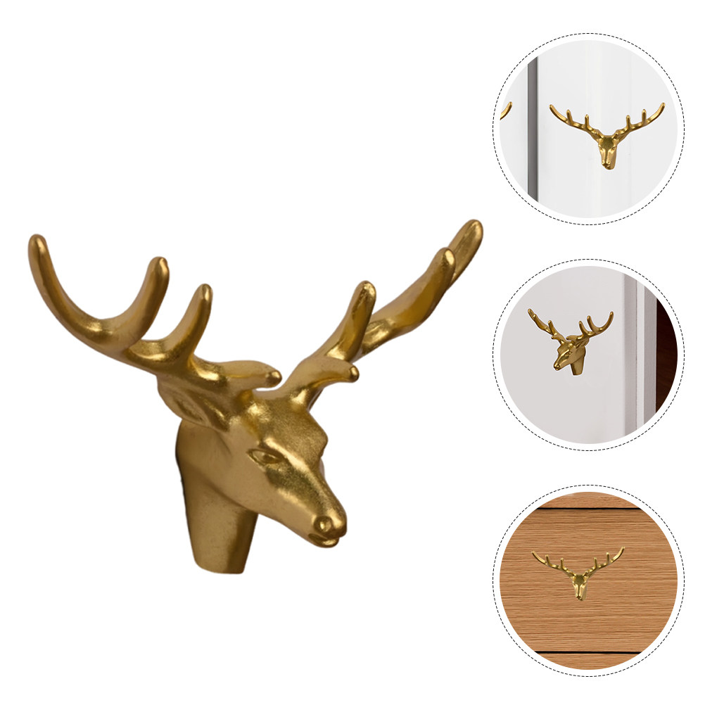 Brass Deer Pull Unique Cabinet - đánh giá và giá Unique Furniture Hardware Pulls