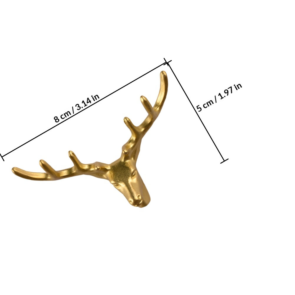 Brass Deer Pull Unique Cabinet - đánh giá và giá Unique Furniture Hardware Pulls
