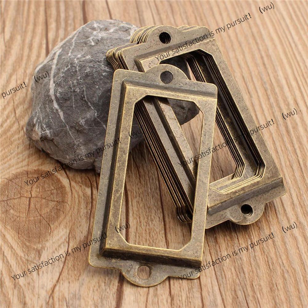 12Pcs antique brass metal labe - đánh giá và giá Furniture Hardware Business