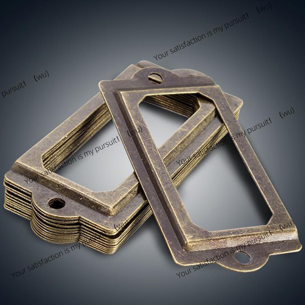 12Pcs antique brass metal labe - đánh giá và giá Furniture Hardware Business