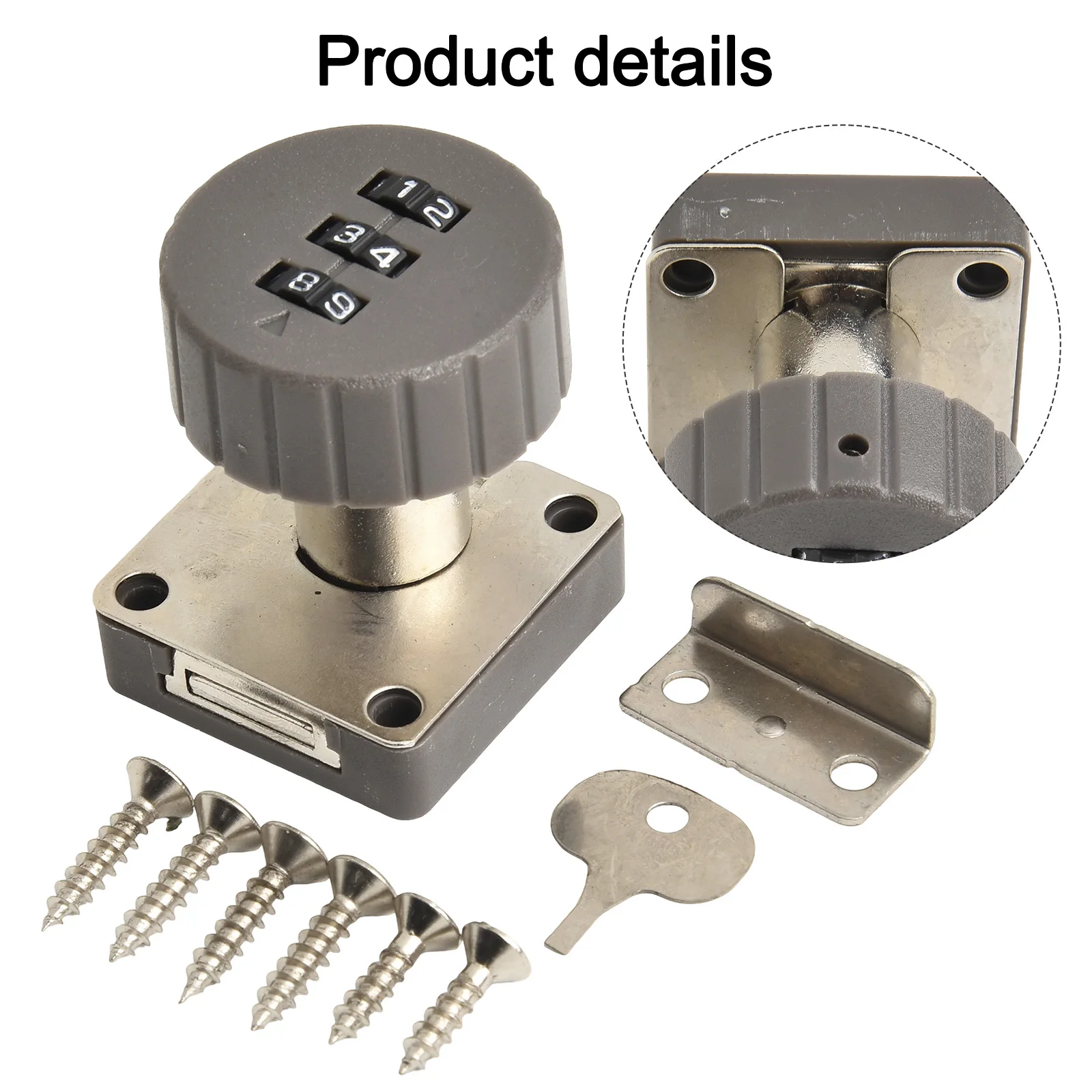 Drawer Code Lock 3 Digit Combi - đánh giá và giá Furniture Hardware Cam Lock
