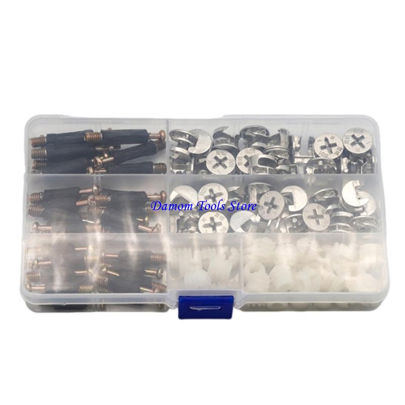 57BE Gói 108 Phụ kiện đầu nối  - đánh giá và giá Furniture Hardware Cam Lock