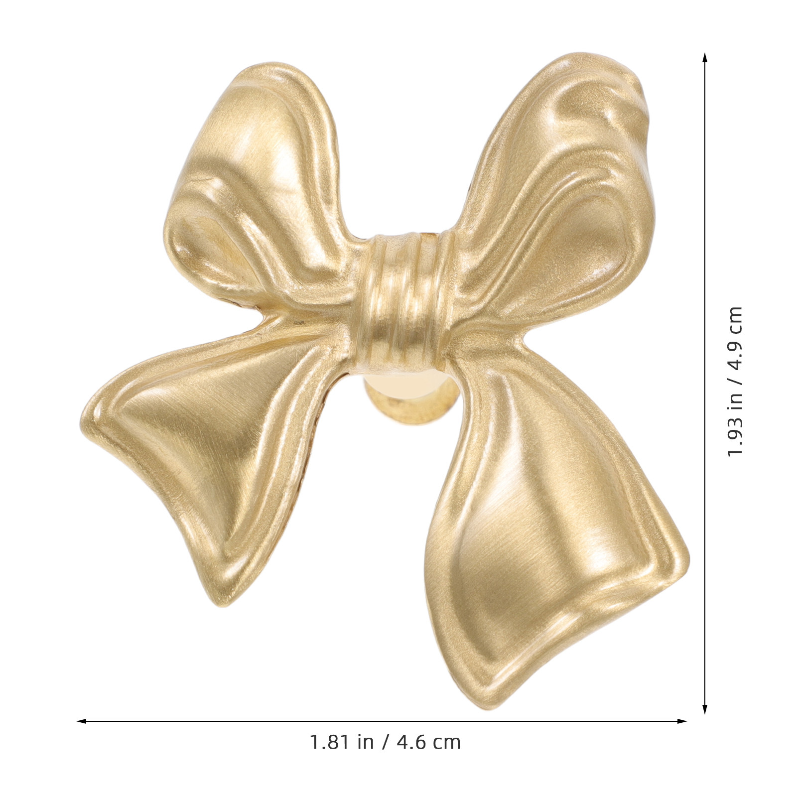 Bow Drawer Pull Brass Bowknot  - đánh giá và giá Unique Furniture Hardware Pulls