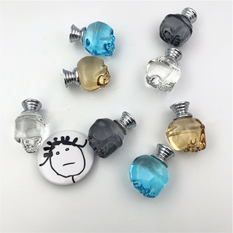 LCH  Clear Crystal Skull Shape - đánh giá và giá Unique Furniture Hardware Pulls